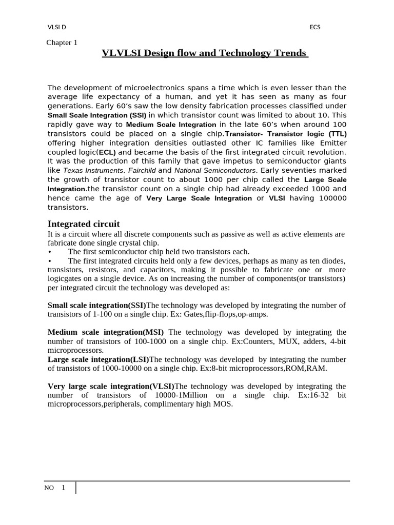 Notes Chapter (1,3,4,5) - VLSI D - ECS - Paurnima | PDF | Cmos | Field ...