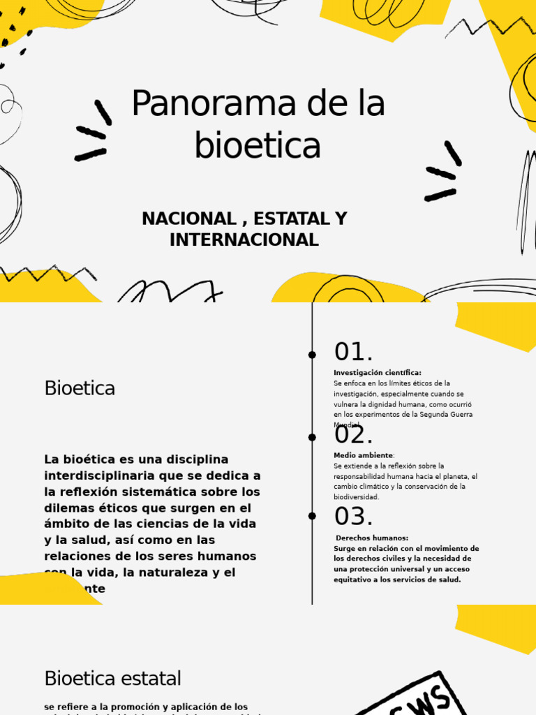 Panorama de la Bioética Global y Local | PDF | Bioética | Derechos humanos