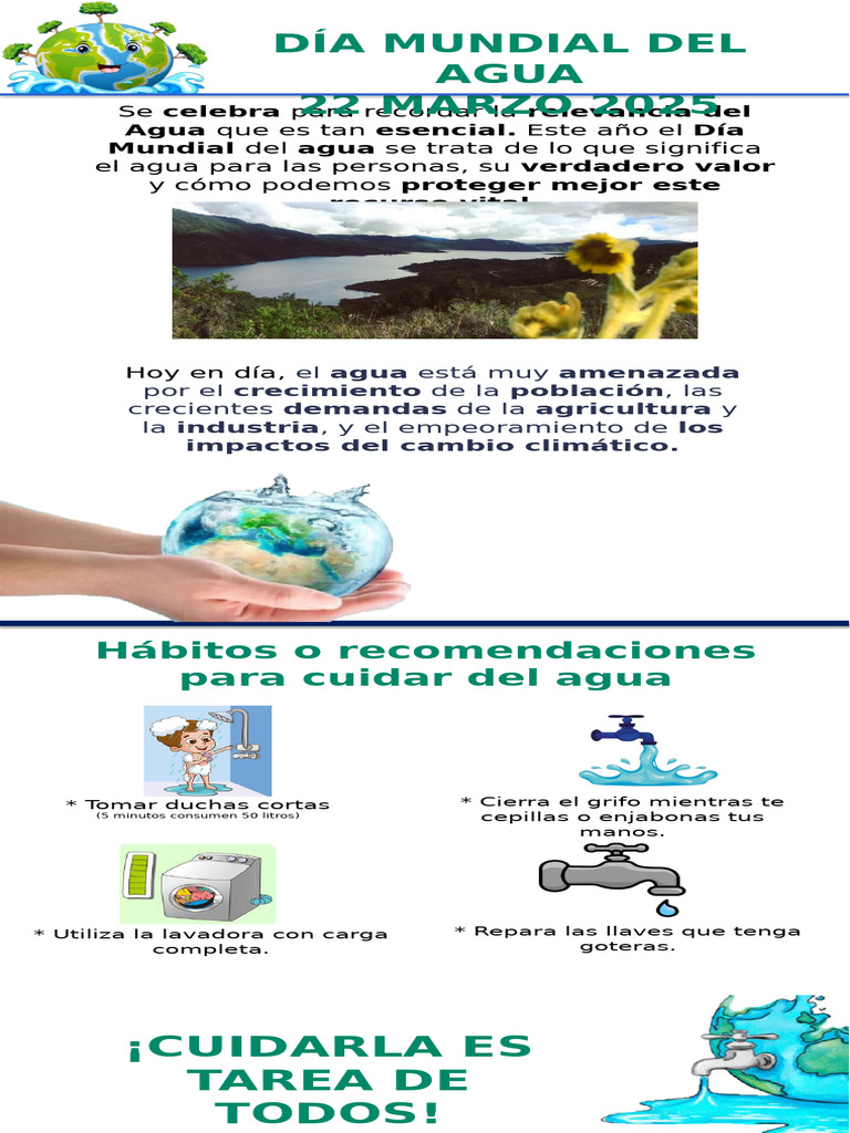 Día Mundial Del Agua - 22 Marzo | PDF