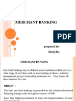 Merchant Banking: Prepared By: Suraj Das