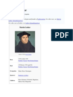 Martin Luther, Father of the Protestant Reformation