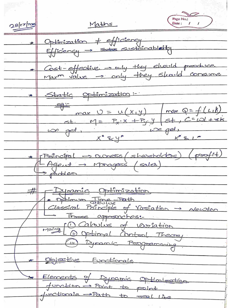 HS5705 Class Notes - Mid Sem | PDF