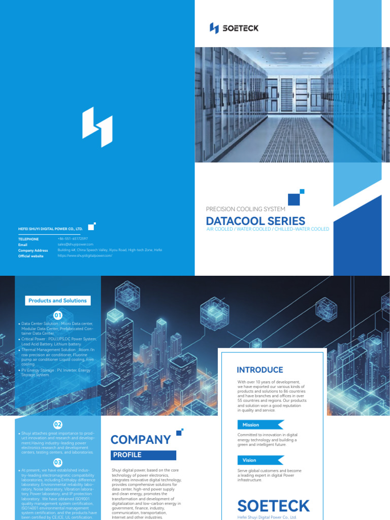 Precision Cooling Solutions for Data Centers | PDF | Air Conditioning ...