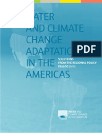 Water and Climate Change in The Americas