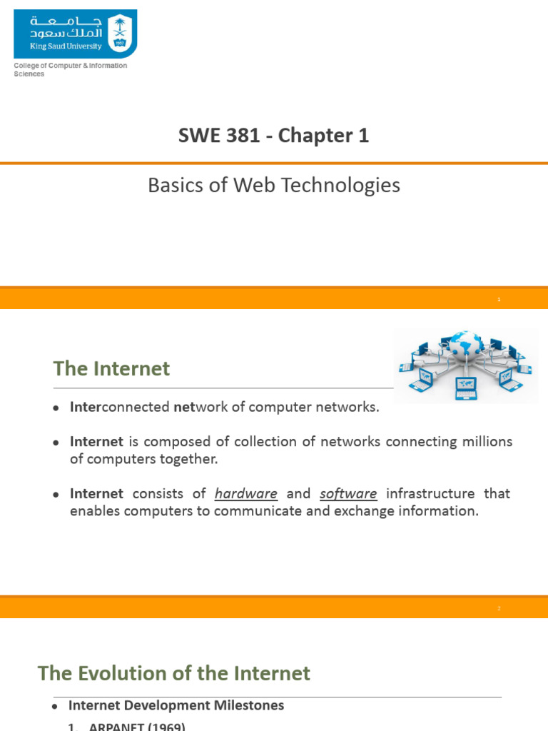 Ch.1-Basics of the Web | PDF | World Wide Web | Internet & Web