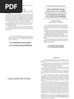 Leia antes de votar