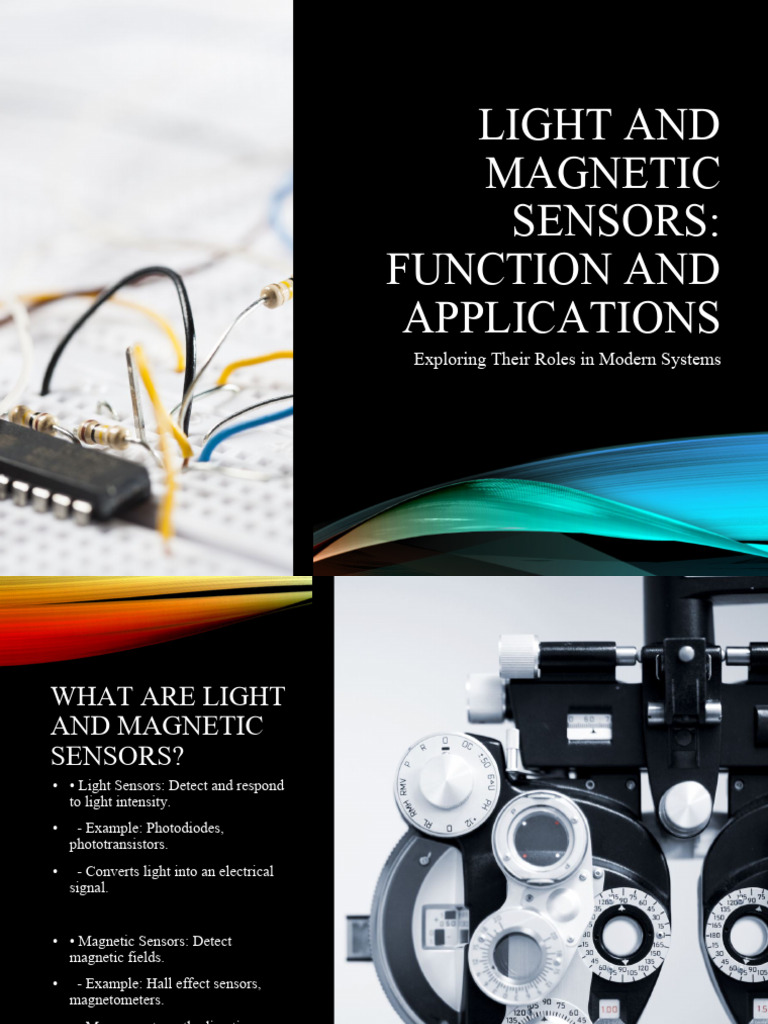 Light and Magnetic Sensors | PDF