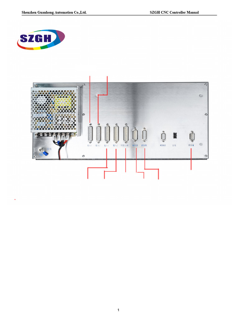 SZGH CNC Controller Manual | PDF | Mechanical Engineering