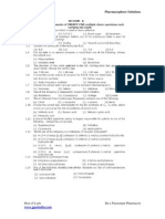 GATE PY 2000: Pharmacophore Solutions