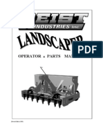 Campey - Raycam Landscaper - Operators & Parts Manual