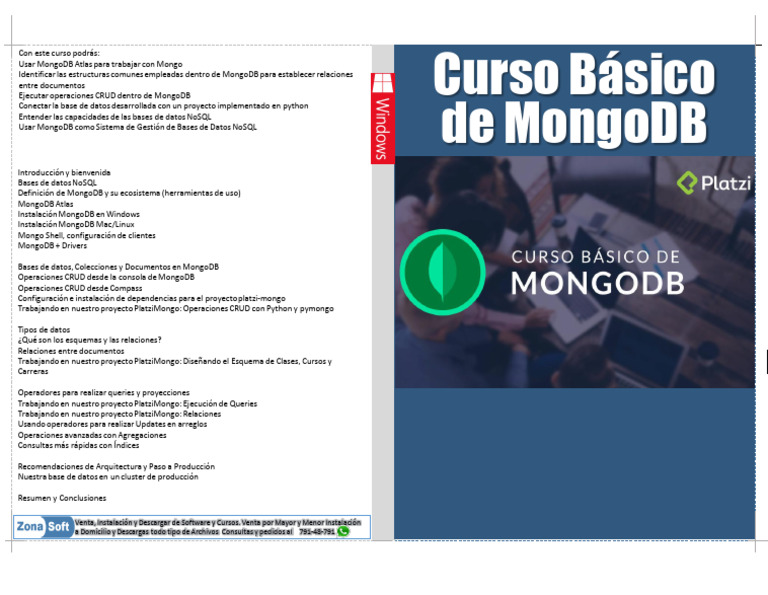 1015 Curso Basico de MongoDB | PDF | Mongo Db | No Sql