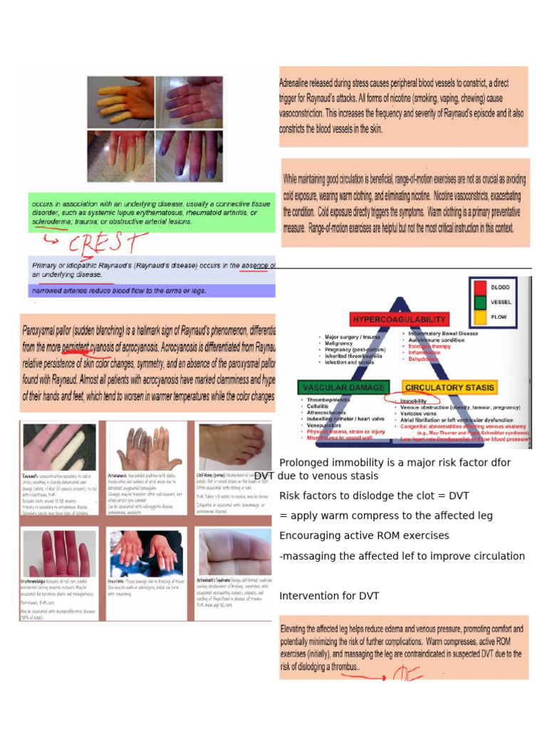 DVT Management and Complications | PDF | Anemia | Blood Pressure