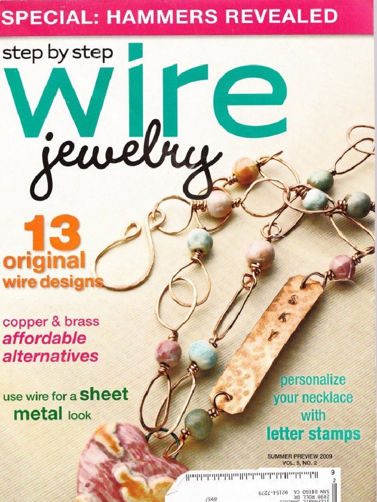 Step by Step Wire Jewelry Summer Preview 2009 PDF | PDF | Language Arts ...