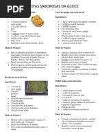 Receitas Saborosas Da Gleice