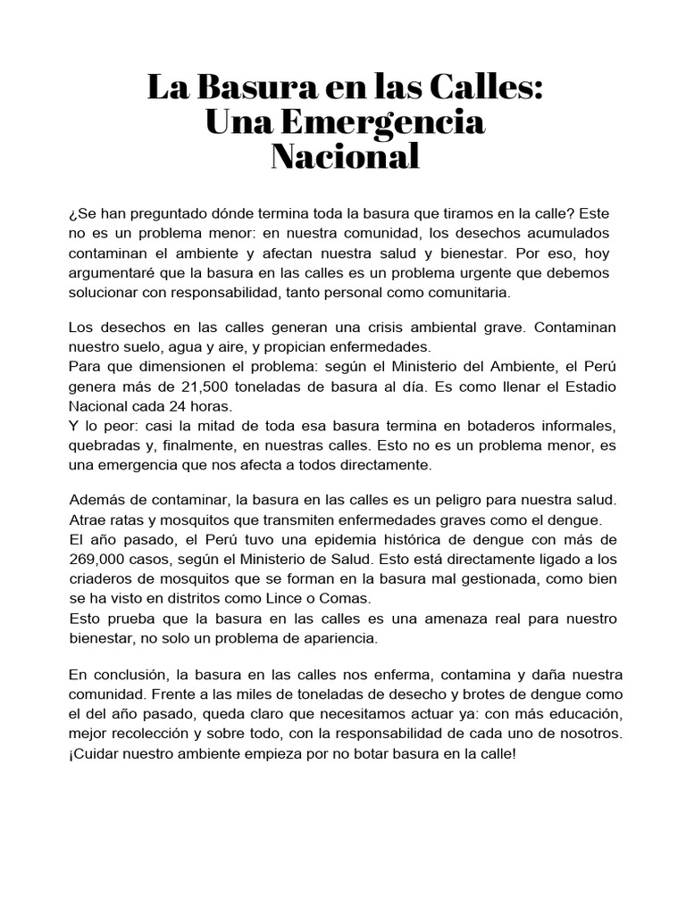 La Basura en Las Calles - 20250919 - 194309 - 0000 | PDF