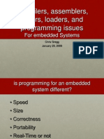 Compilers Programming Embedded