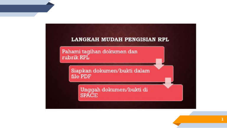 Langkah Pengisian RPL | PDF