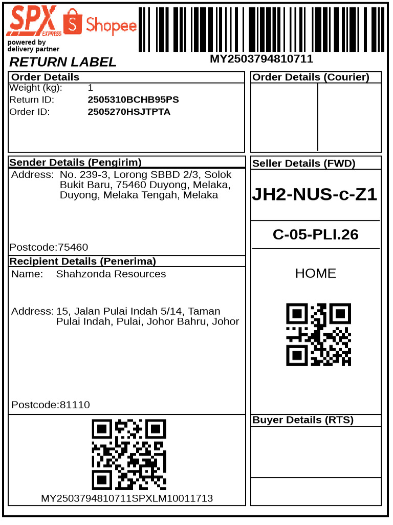 Get Return Label 250531 195447 | PDF