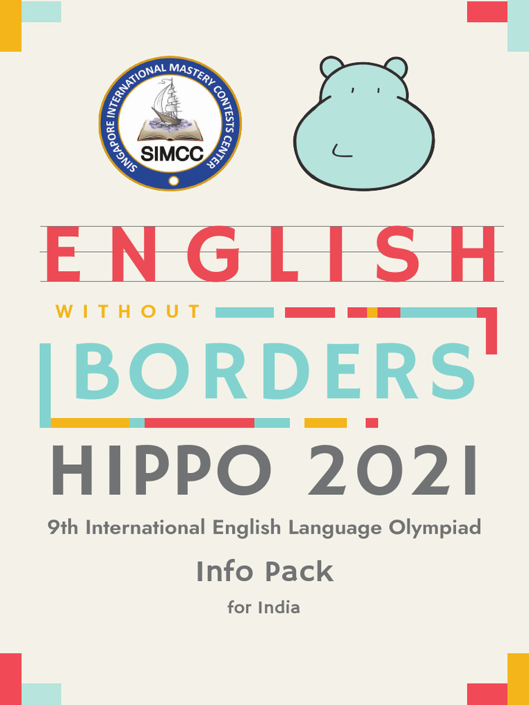 Simcc Hippo Info Pack India v4 2021 | PDF | Language Education