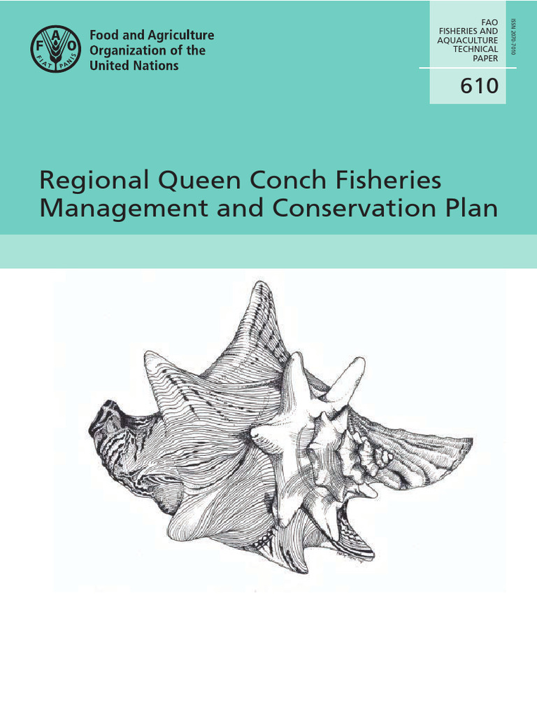 Regional Queen Conch Fisheries Plan | PDF | Cites | Fisheries Management
