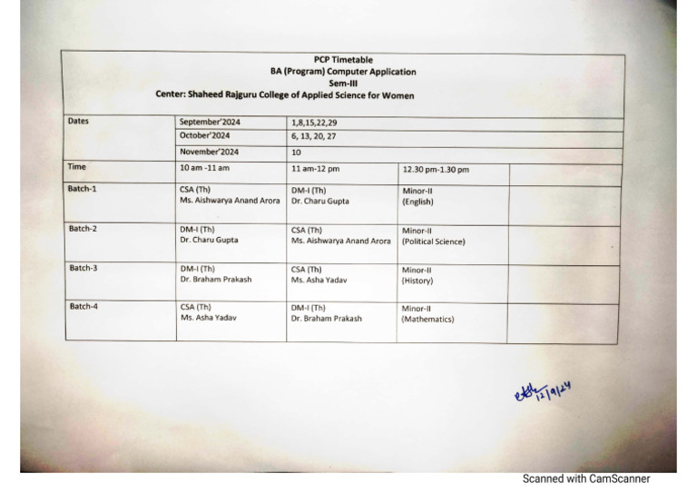 Ug Ba With Computer Application Sem III | PDF