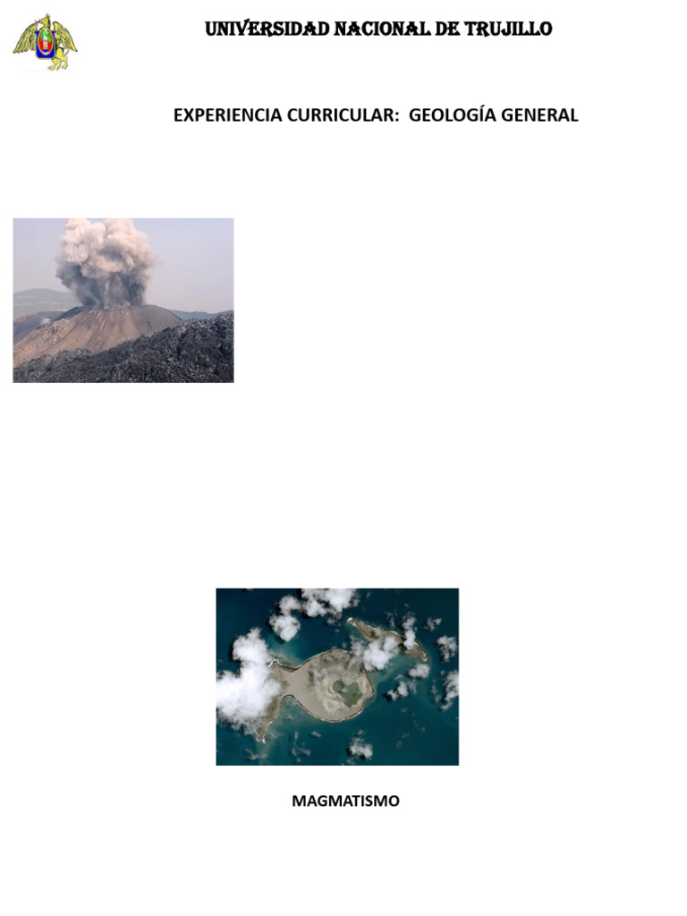 Magmatismo: Formación y Tipos de Magma | PDF | Magma | Volcán