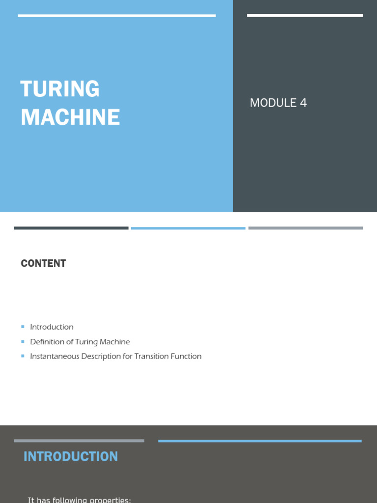 Instantaneous Description of Turing Machine | PDF | Computing | Applied ...