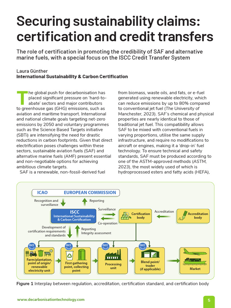ISCC Credit Transfer System Explained | PDF | Climate Change Mitigation ...