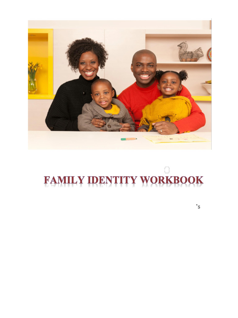 Family Identity Workbook Guide | PDF | Family | Identity (Social Science)