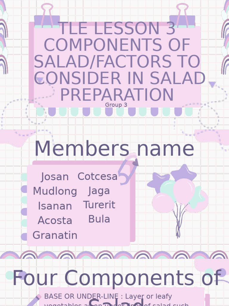 Essential Salad Preparation Guide | PDF | Salad | Foods