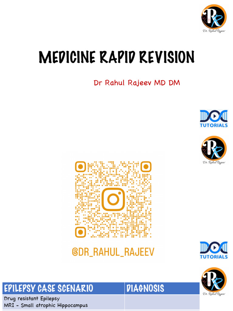 RR Medicine by DR RR Unannotated | PDF | Respiratory Diseases | Lung