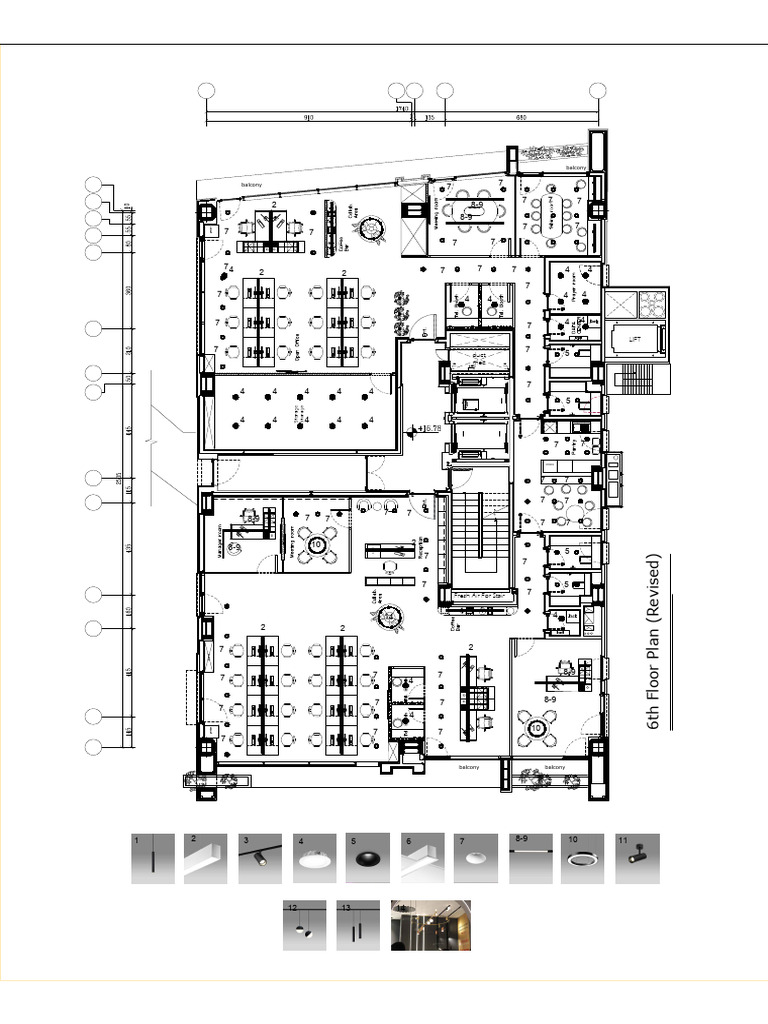 6th Floor Plan Layout and Details | PDF
