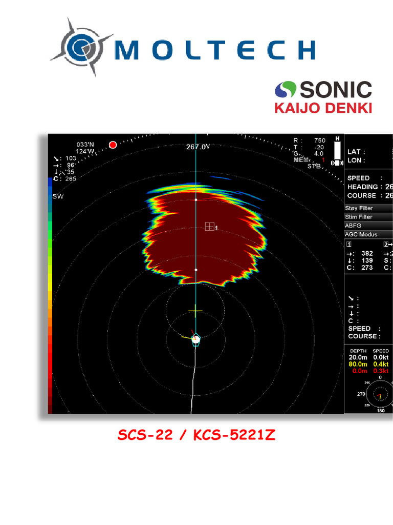 KAIJO KCS-5221Z User Manual | PDF | Menu (Computing) | Sonar