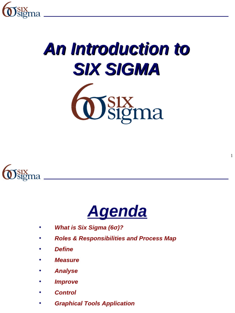 Understanding Six Sigma Methodology | PDF | Six Sigma | Standard Deviation