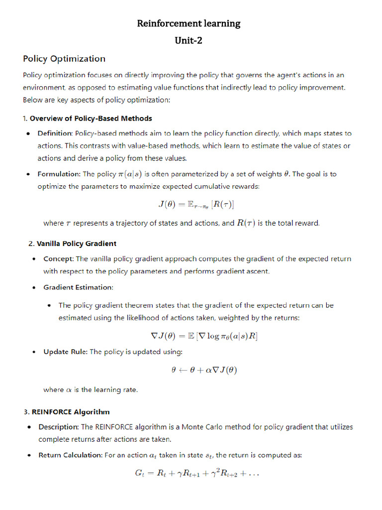 Model-Based Reinforcement Learning Overview | PDF | Learning | Applied ...