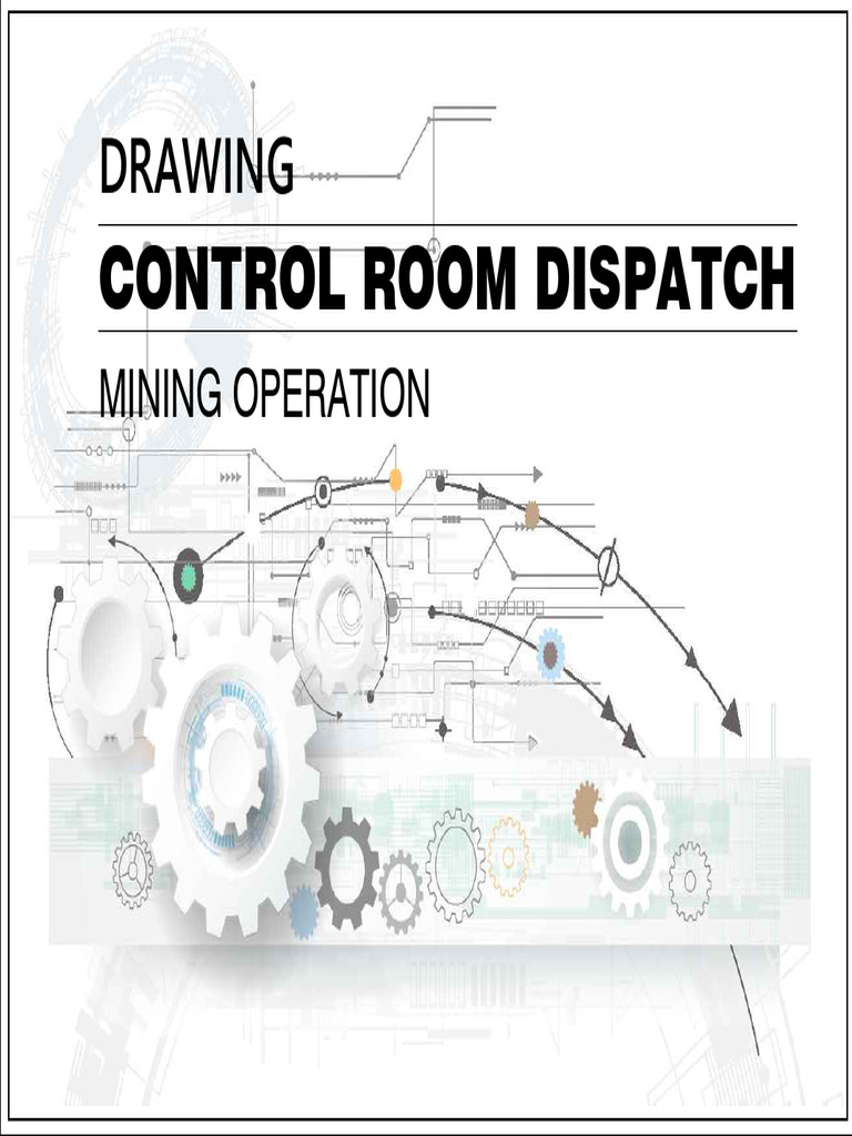 Control Room Dispatch Layout Plan | PDF