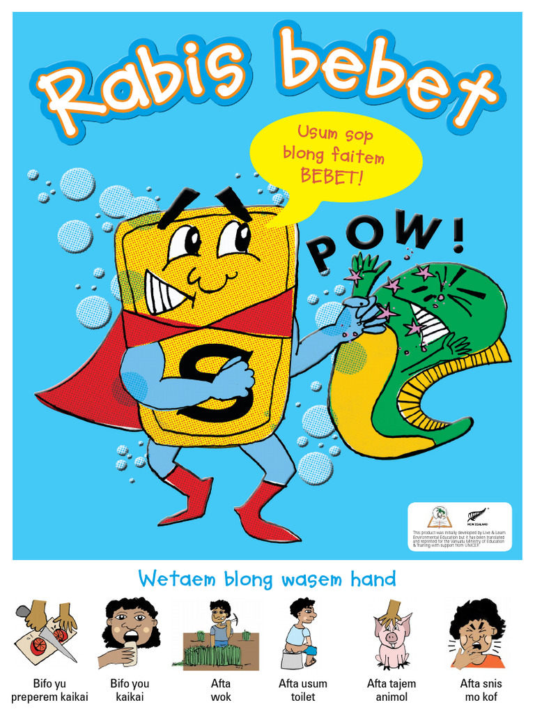 Pacific WASH A2 POSTER Bislama Vanuatu 20dec | PDF