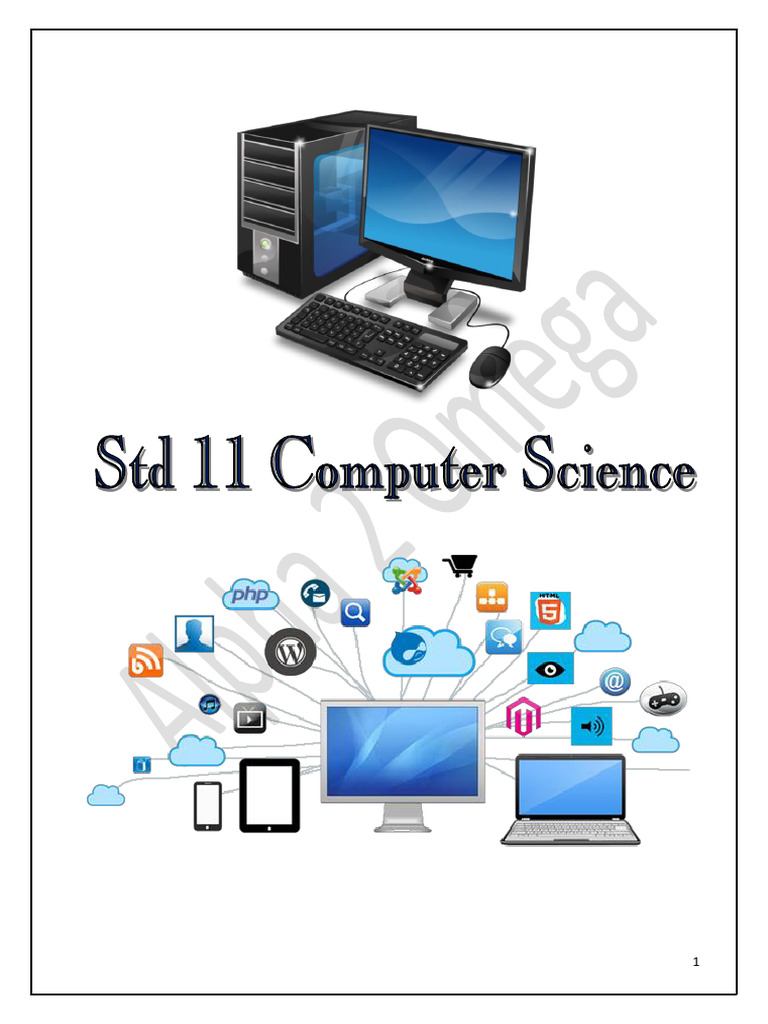 STD XI CS - Chapters 1 To 18 Notes (2025-2026) | PDF | Read Only Memory ...