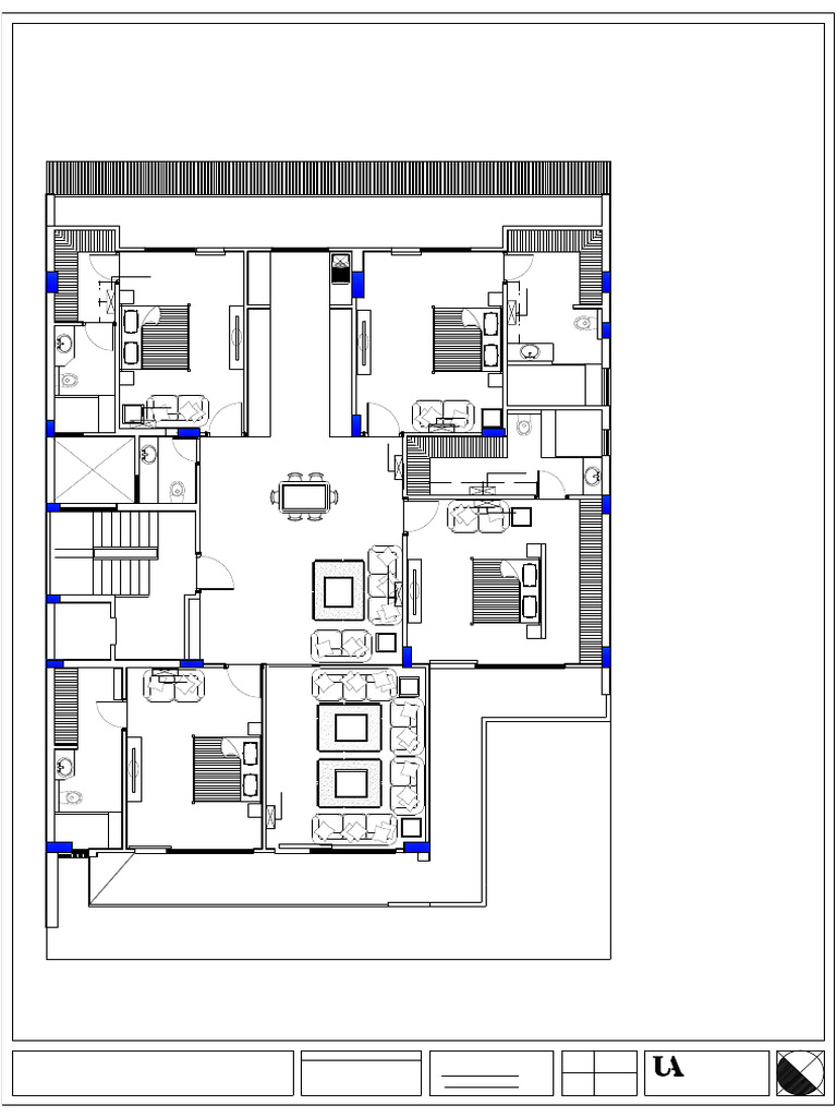 Third Floor Plan for Delhi Apartment | PDF