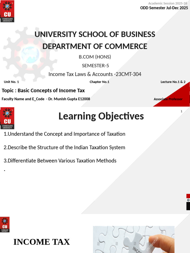 Lecture 1 2 - Basic Concepts and Definitions | PDF | Expense | Taxes