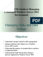 Managing &amp Main Tan Ing A Server 2003 Environment