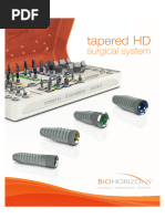 BioHorizons Drill Sequence Guide | PDF | Surgery | Medical Specialties