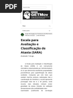 Escala SARA para Avaliação de Ataxia | PDF