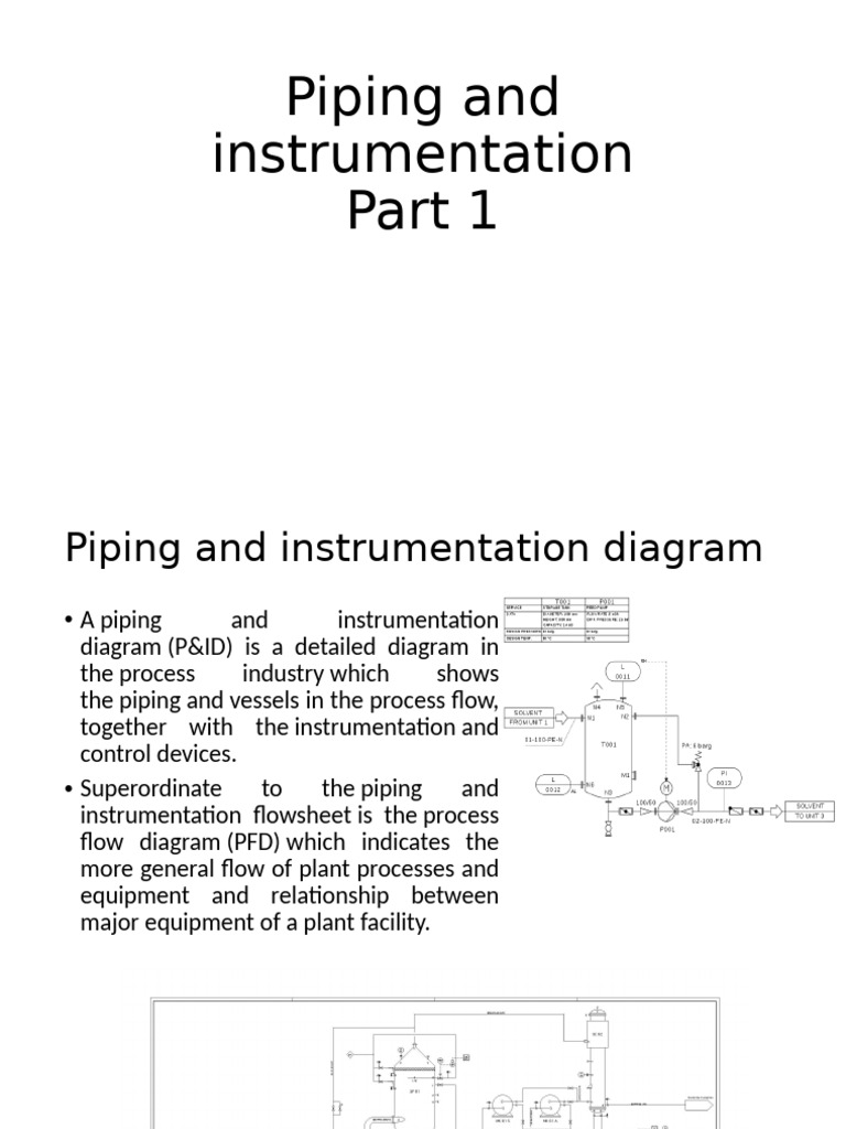 Piping and Instrumentation Overview | PDF | Pump | Valve