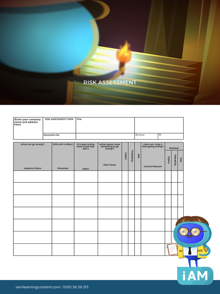 IAM A Risk Assessment PSS Learningpool | PDF