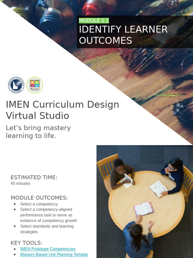Mastery-Based Curriculum Design Module | PDF | Learning | Curriculum