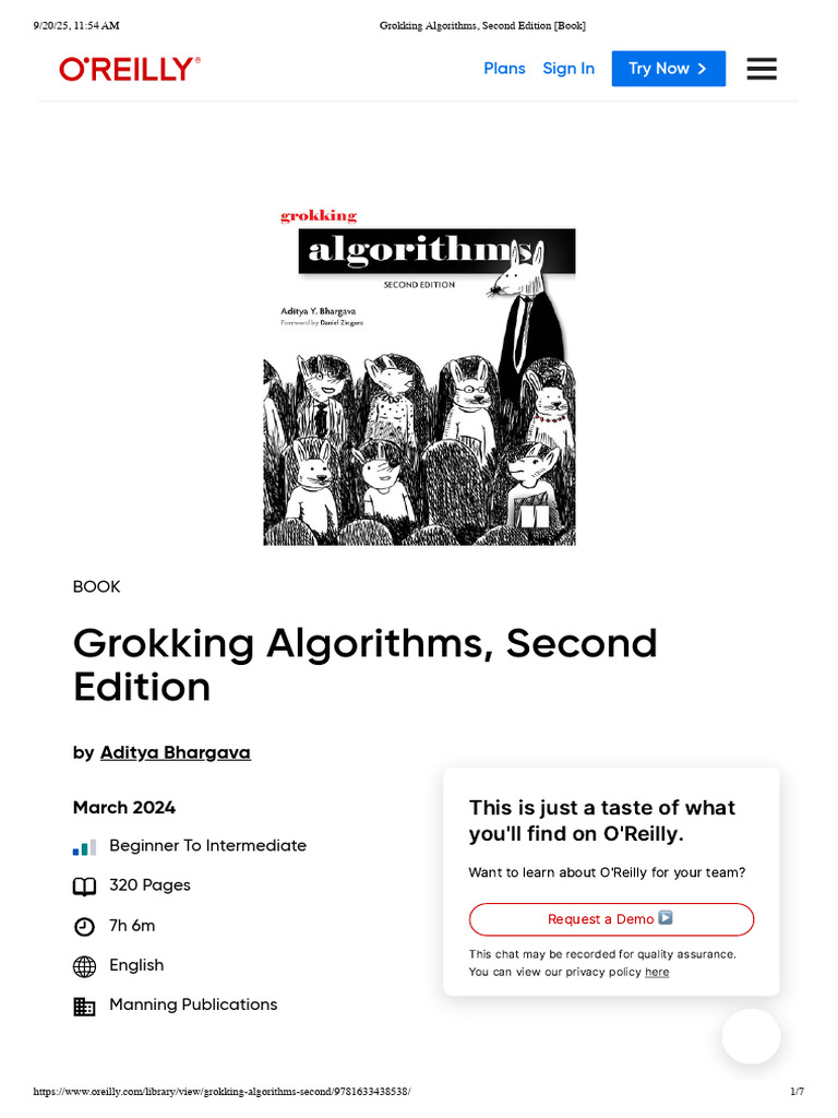 Grokking Algorithms, Second Edition (Book) | PDF | Computer Programming ...