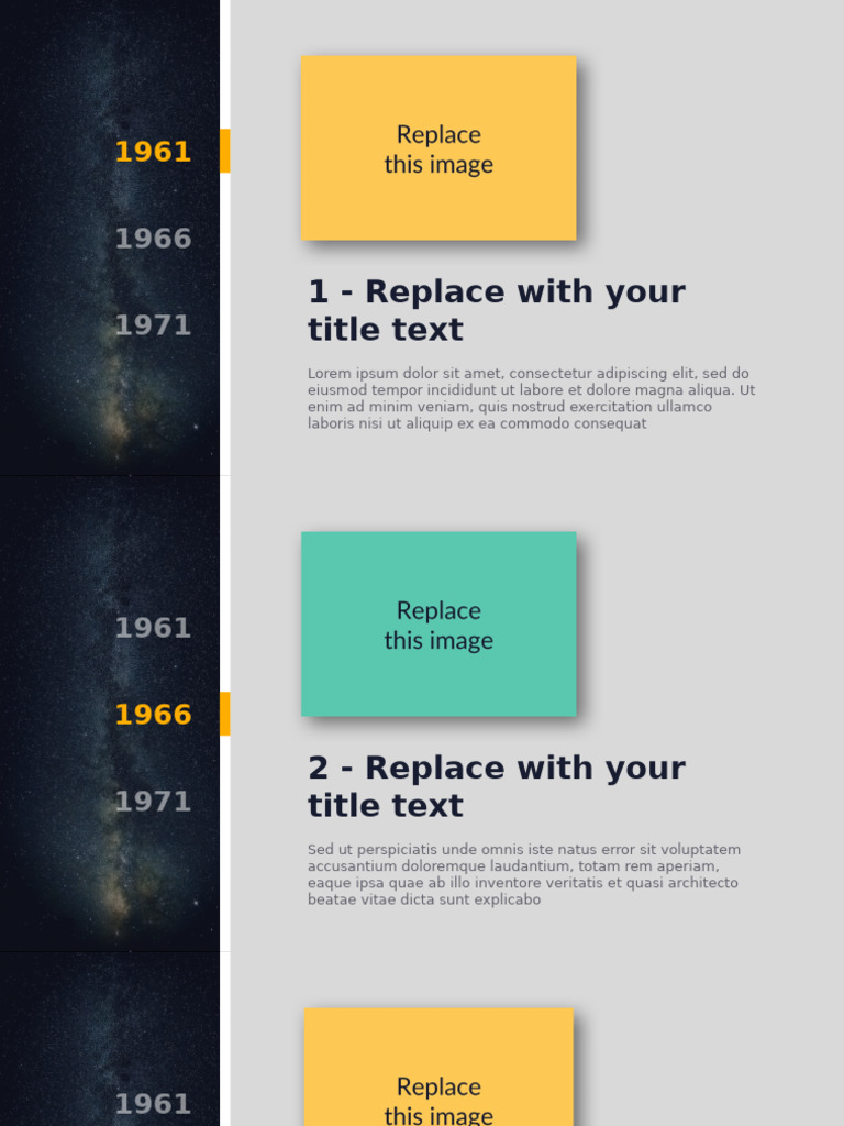TIMELINE 3 Points Template | PDF