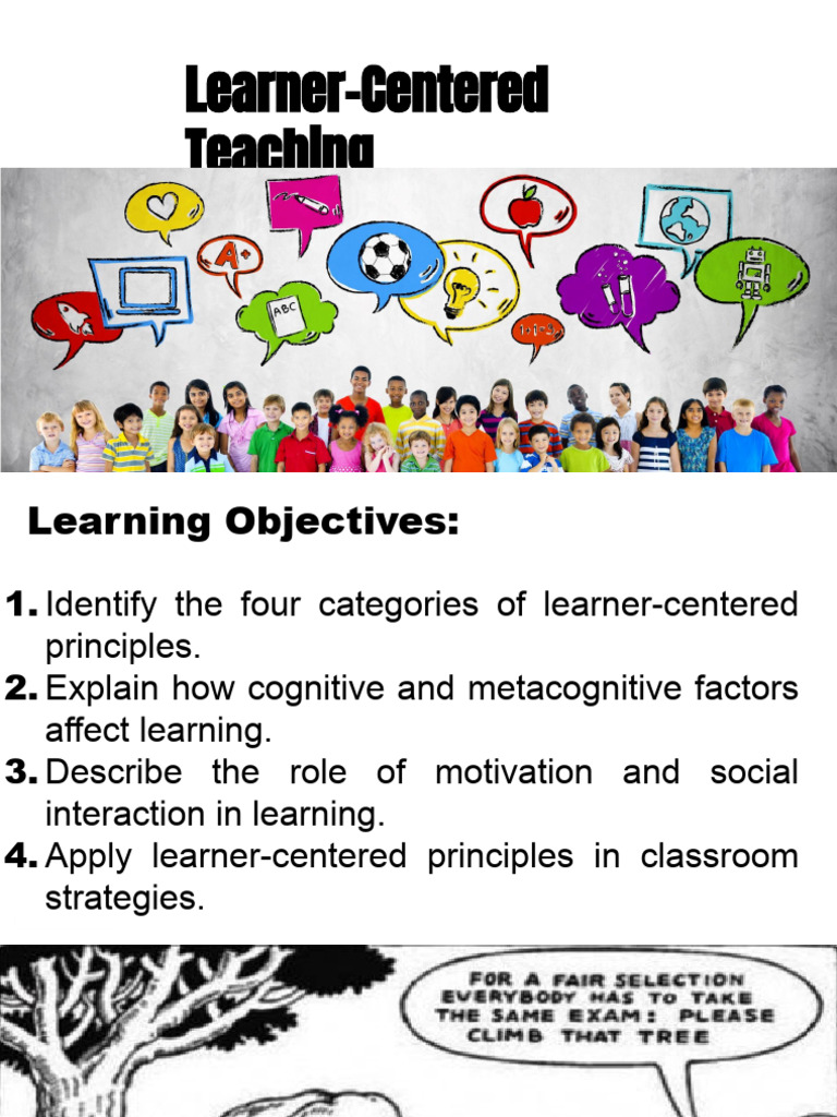 Learner-Centered Teaching Principles | PDF | Learning | Motivational