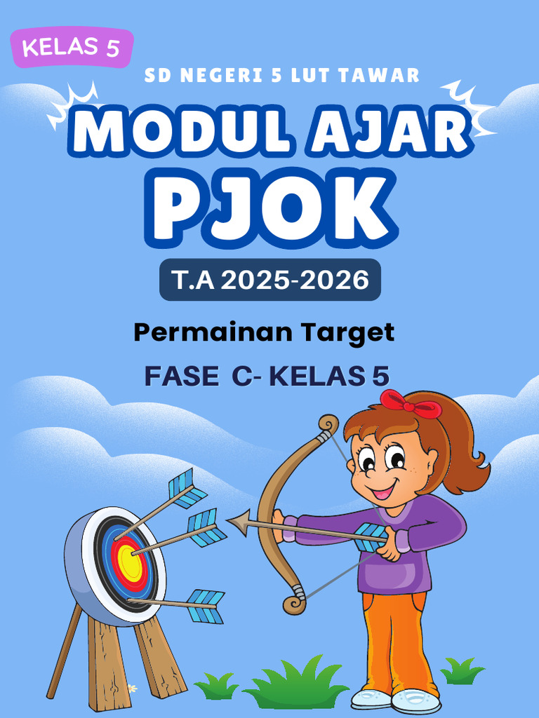 Modul Pembelajaran Permainan Target Kelas 5 | PDF